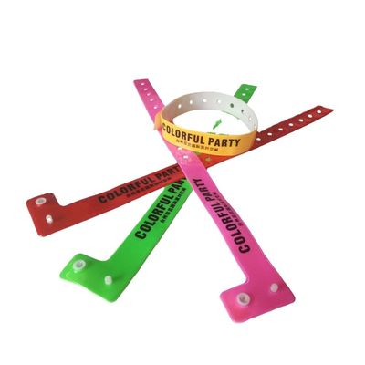 Pases VIP Acceso Eventos Pulsera de PVC suave personalizada para acceso exclusivo y único