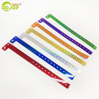 Clampada en forma de L Glitter Holográfico Entretenimiento Brazalete de muñeca Entradas
