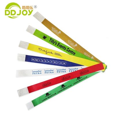 Entradas personalizadas Pulsera / Brazalete Ninguna Tipo de Perla Papel compuesto Materiales plásticos