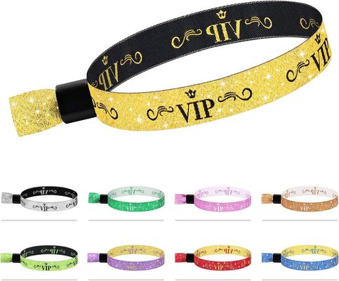 Pulsera RFID de poliéster/cinturón conveniente y segura para eventos de conciertos y festivales