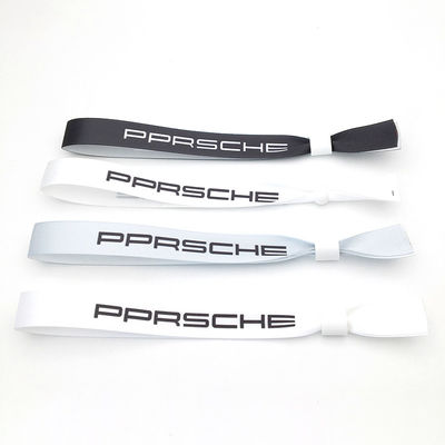 Pulsera RFID desechable de poliéster/cinturón para eventos de fiestas personalizados 13.56 MHZ