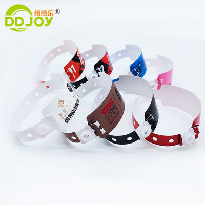 Suministro para fiestas Una sola vez, pulsera de identificación numerada impermeable para eventos