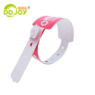 Suministro para fiestas Una sola vez, pulsera de identificación numerada impermeable para eventos