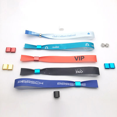 Pulsera desechable de impresión de una sola o dos caras para eventos de conciertos y festivales