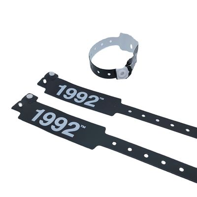 Brazaletes de pulsera de moda para eventos y festivales en PVC azul / material de vinilo
