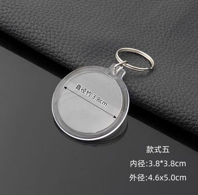Cerradura de acrílico y metal para el estudio número de foto de tarjeta de depósito bolsa de tarjeta colgante 20pcs
