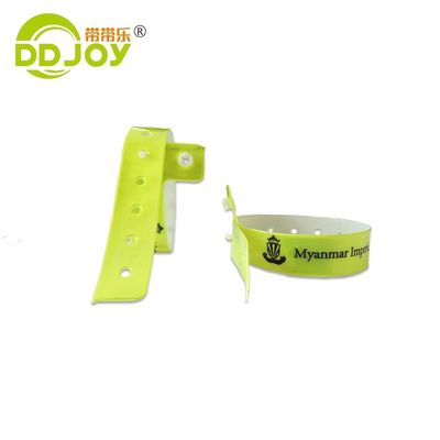 Pulseras de vinilo personalizadas para festivales y reuniones Envío a cualquier país a través de Express