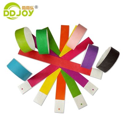 Impresión de seda de color 100PCS pulseras de papel TWR25 para eventos y festivales personalizados