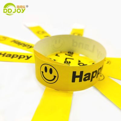 Tipo religioso de pulsera adhesiva para pulsera de papel Dupont a prueba de agua
