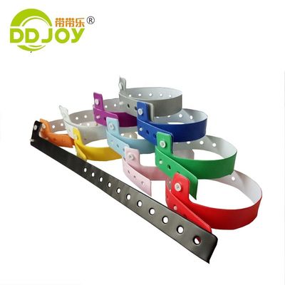 Materiales compuestos en forma de L Tamaño para adultos Coloridas pulseras de PVC/vinilo 250*25mm/250*16mm