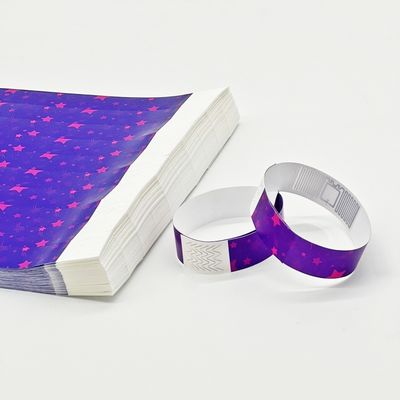 Suministros para la fiesta de eventos Brazalete de papel impermeable con función NFC y RFID
