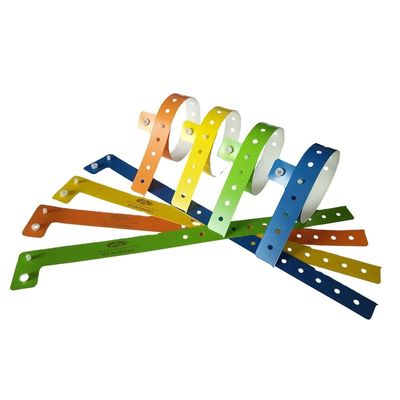 Material compuesto pulsera en forma de L para una sola vez a prueba de agua en eventos o fiestas