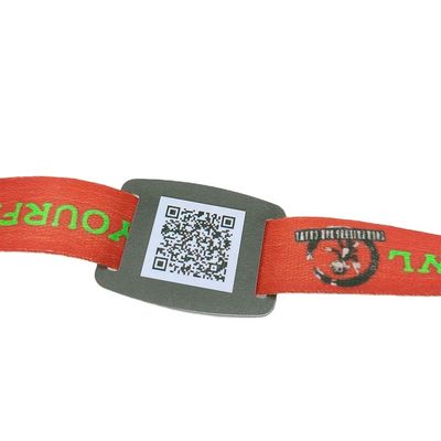 Bandeja de pulsera desechable cómoda personalizada para el control de acceso personalizado al evento