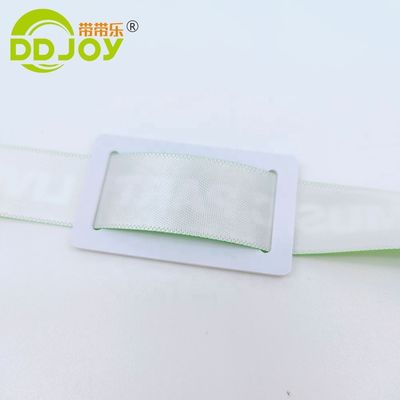 Bandeja de pulsera desechable cómoda personalizada para el control de acceso personalizado al evento