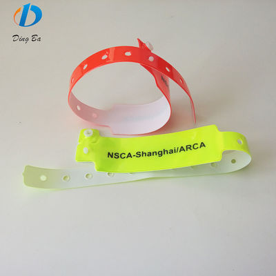 Opciones de impresión Impresión monocromática/doble color/color para pulseras de etiquetas RFID