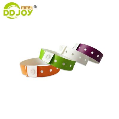 Material compuesto pulsera en forma de L para una sola vez a prueba de agua en eventos o fiestas