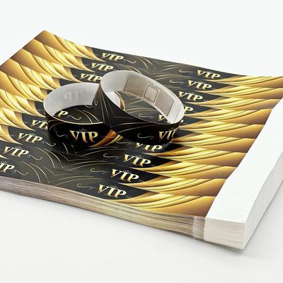 Eventos Scenarios de uso de fiestas Logotipo personalizado Pulseras RFID impresas con función NFC