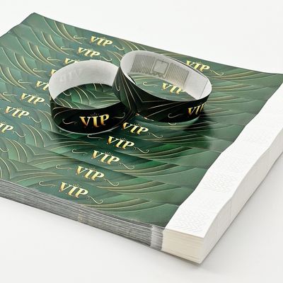 Eventos Scenarios de uso de fiestas Logotipo personalizado Pulseras RFID impresas con función NFC