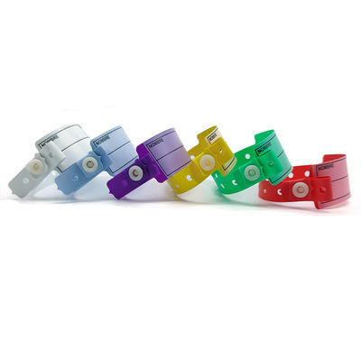 170*18mm Tamaño infantil de pulsera escriturables para uso hospitalario/clínico Conveniente una vez