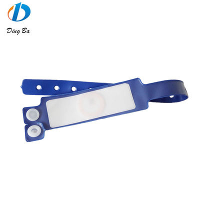 Tipo de joyería Brazalete de vinilo RFID desechable para eficiencia B2B
