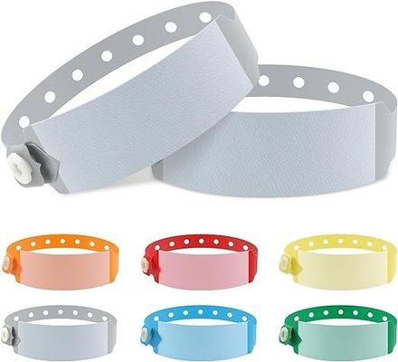 Pulseras de vinilo de PVC personalizadas antiperdidas para eventos y festivales