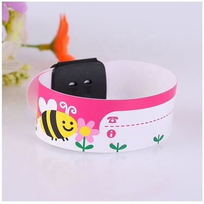 Coloración personalizada de joyas escritas tipo pulseras para niños Identificación de seguimiento