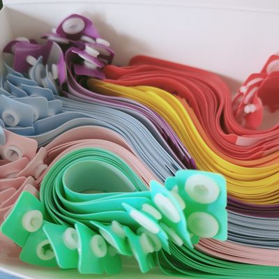 Pulseras de vinilo de PVC personalizadas antiperdidas para eventos y festivales