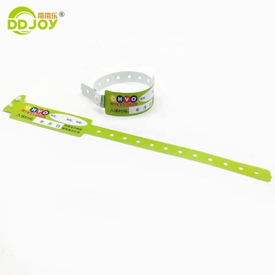 VIP Party Diseños personalizados Material suave de PVC colorido para invitados VIP Brazalete regular de vinilo