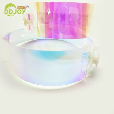 Favorito de las fiestas Colorido Gradiente Color Brazalete de pulsera TPU personalizada para eventos Solución de identificación