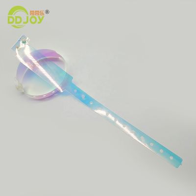 Pulsera de TPU Gradiente Ecológica y lista para conciertos en rosa para una fácil identificación