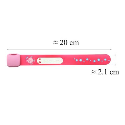 Brazalete de identificación de nombres de niños antiperdidos e idóneo para niños