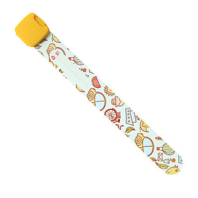 Tamaño ajustable, impermeable, brazalete para niños para identificar y rastrear.