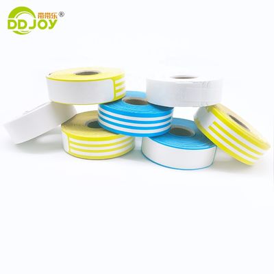 257 * 25mm Adultos personalizadas Directas de papel térmico de identificación de pulseras para patio de recreo en interiores