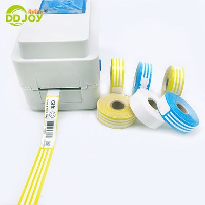 257 * 25mm Adultos personalizadas Directas de papel térmico de identificación de pulseras para patio de recreo en interiores