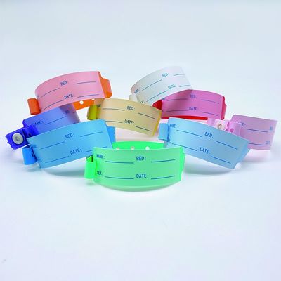 Bandas de identificación médica resistentes al agua desechables para adultos y niños 250*25 mm