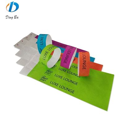 Eventos Papel de boletos de club de plástico ajustable con logotipo personalizado