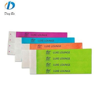 Eventos Papel de boletos de club de plástico ajustable con logotipo personalizado