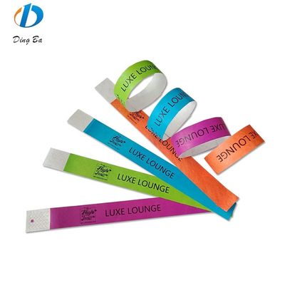Eventos Papel de boletos de club de plástico ajustable con logotipo personalizado