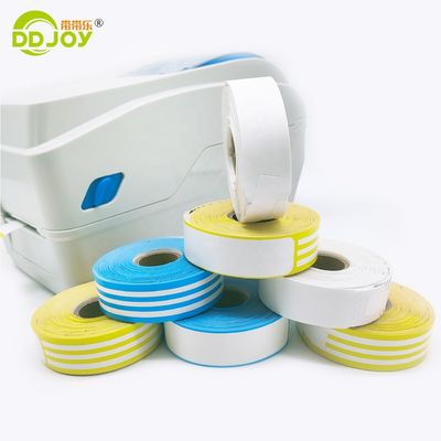 257 * 25mm Adultos personalizadas Directas de papel térmico de identificación de pulseras para patio de recreo en interiores