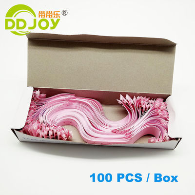Pulsera de identificación del paciente de vinilo impermeable 100pcs/caja Brazaletes de identificación de PVC personalizados para el hospital
