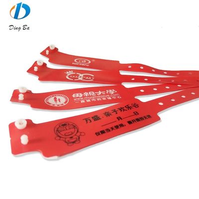 Tipo de joyería Pulseras de plástico desechable ecológico para conciertos Pulseras de PVC/vinilo