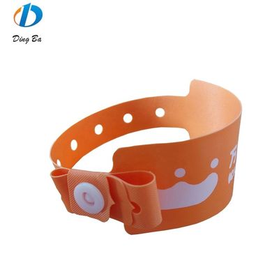Tipo de joyería Pulseras de plástico desechable ecológico para conciertos Pulseras de PVC/vinilo