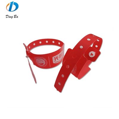 Tipo de joyería Pulseras de plástico desechable ecológico para conciertos Pulseras de PVC/vinilo