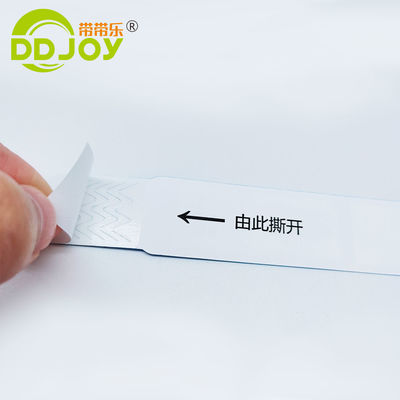 Papel térmico sintético de color personalizado Muñeca de identificación de pulsera Rollo para eventos Suministros para fiestas