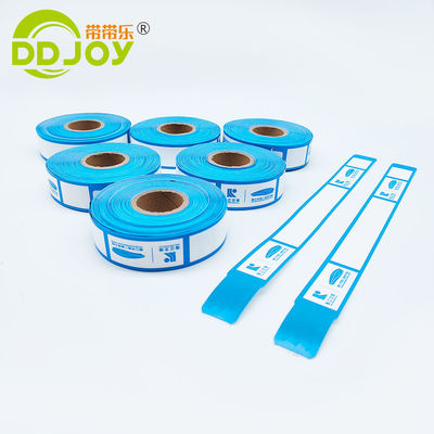Papel térmico sintético de color personalizado Muñeca de identificación de pulsera Rollo para eventos Suministros para fiestas