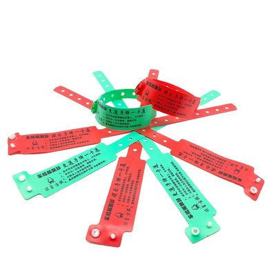 Estilizado DDJOY Parque/Jardín de juegos Eventos Brazalete de pulsera de PVC para la identificación del niño