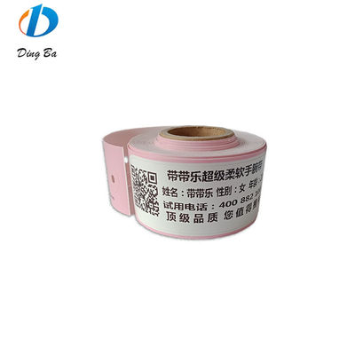 Logotipo personalizado impermeable Madre bebé Hospital de identificación del paciente Pulsera con sensibilidad al calor