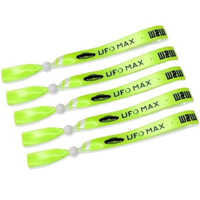 Moda RFID CHIP Eventos personalizados Fiestas de cinta de tela de satén Pulseras para ocasiones