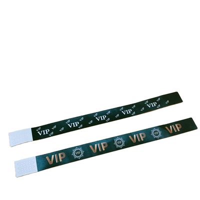 Brazaletes de papel desechables personalizados de una sola vez