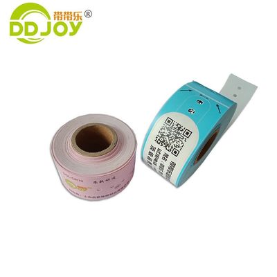 Identificación del paciente personalizada Pulsera de impresión térmica segura y suave con material de papel nanocompuesto